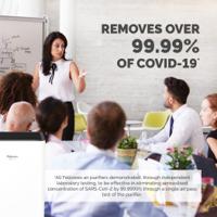 9799601 Fellowes HEPA Air Purifier, 80m², 38.3 dB, 45.9 dB, 55.8 dB, 69.5 dB