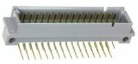 86094327113768e1lf Amphenol Communications Solutions 8609 32 Way 2.54mm Pitch, 2 Row, Right Angle DIN 41612 Connector