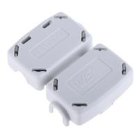 74271132 Wurth Elektronik Openable Ferrite Sleeve, 36.3 x 24.2 x 19.7mm, For EMI Suppression, Apertures: 1, Diameter 8.5mm