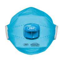 bga172-305-000 JSP SpringFit Series Disposable Face Mask for Aerosols, Liquid, Toxic Protection, FFP2, Non-Valved, Fold Flat 10 per