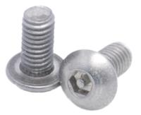 621-2754 RS PRO Plain Button Stainless Steel Tamper Proof Security Screw, M3 x 6mm