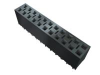bcs-103-l-d-te Samtec BCS Series Straight Through Hole Mount PCB Socket, 6-Contact, 2-Row, 2.54mm Pitch, Solder Termination