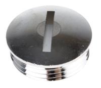 52003410 Lapp Blanking Plug, PG13.5, Nickel Plated Brass, Threaded
