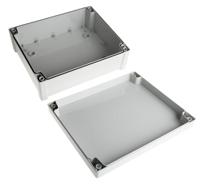 ta-292411-enclosure Fibox TEMPO Series Grey ABS Enclosure, IP65, Grey Lid, 289 x 239 x 107.4mm