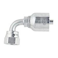 1j977-16-12 Parker Crimped Hose Fitting Hose to ORFS, 1J977-16-12