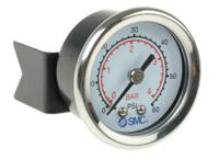 4k84p SMC One-Touch Fitting, Male or Female Inlet, R(Pt) Threaded Pressure Gauge 40 mm 10 bar