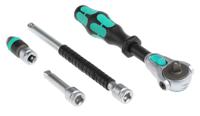 05004016001 Wera 28-Piece Metric 1/4 in Standard Socket/Bit Set with Ratchet, 6 point; Hex Bit; Phillips Bit; Pozidriv Bit; Torx Bit