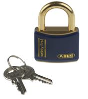 xr0084t40ka6 ABUS Key Weatherproof Brass Safety Padlock, Keyed Alike, 6mm Shackle, 40mm Body
