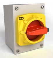 sdmg406ebrs Craig & Derricott 6P Pole Isolator Switch - 40A Maximum Current, 18.5kW Power Rating, IP65