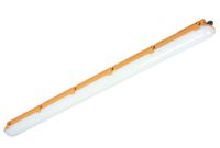 231-8111 RS PRO 40W LED Batten Light, 100 → 240 V Batten LED Non Corrosive Fitting, 1 Lamp, Anti-corrosive, 1500mm Long,