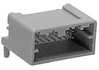 34826-0124 Molex, Mini50 Automotive Connector Plug Black Through Hole 12 Way, Solder Termination