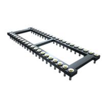 ico-308-sgt Samtec, ICO-308-SGT 2.54mm Pitch Vertical 8 Way, Through Hole IC Dip Socket, 1A