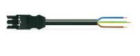 7719993006301 WAGO Straight WINSTA Socket to Straight WINSTA Plug Power Cord, 3m