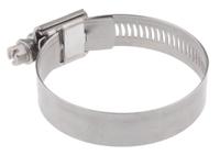 htm65p HI-TORQUE Stainless Steel Slotted Hex Worm Drive, 16mm Band Width, 45 → 65mm ID