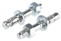 530-539 RawlPlug Steel Wall Plug 8mm x 50mm, 8mm Fixing Hole