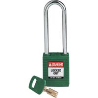 150319 Brady LOTO-101 Key Weatherproof Nylon, Steel Padlock, 6.35mm Shackle, 38.00mm Body