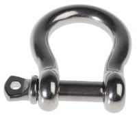 312-3572 RS PRO Bow Shackle, Stainless Steel, 0.4t