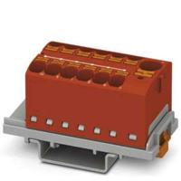 3273618 Phoenix Contact Distribution Block, 13 Way, 0.2 → 6mm², 32A, 800 V, Red