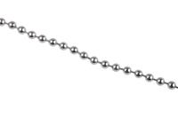 506-7339 RS PRO Chrome Plated Brass Chain, 300mm Length