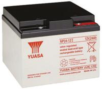np24-12i Yuasa 12V Insert M5 Sealed Lead Acid Battery, 24Ah