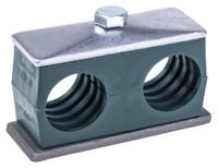 145-9778 RS PRO Double Tube Clamp for 28mm tube