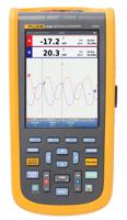 fluke-124buk Fluke 124B ScopeMeter 120B Series, 40MHz Handheld Oscilloscope, 2 Analogue Channels, 2 Digital Channels - RS Calibrated