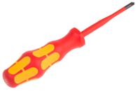 05006455001 Wera Phillips Insulated Screwdriver, PlusMinus PH1 Tip, 80 mm Blade, VDE/1000V, 178 mm Overall
