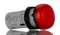 lpmlp4 Lovato, LPML, Panel Mount Red LED Pilot Light, 22mm Cutout, IP66, IP67, IP69K, Round, 380-415V