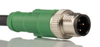1555680 Phoenix Contact Male 4 way Straight Plug M12 SPEEDCON to Female 4 way Straight Socket M12 SPEEDCON Sensor Actuator