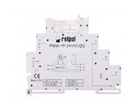 pir6w-1p-24vacdc Relpol PIR6W Series Interface Relay, DIN Rail Mount, 24V ac/dc Coil, SPDT, 1-Pole, 6A Load