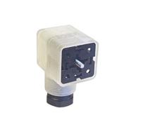934423002-gdml-2016-led-120-ye-black Hirschmann GDML 2P+E DIN 43650 A, Female Solenoid Valve Connector with Indicator Light, 120 V Voltage