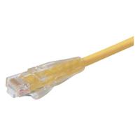 trd815y-5 L-ComTRD, 5ft Cat5e, Yellow RJ45 to Male RJ45 Male Unshielded, Terminated PVC Sheath