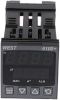 p6100-2200-020 West Instruments P6100 PID Temperature Controller, 48 x 48 (1/16 DIN)mm, 1 Output SSR, 24 → 48 V ac/dc Supply