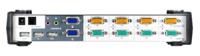 cs1744 Aten 4 Port USB VGA KVM Switch, 3.5 mm Stereo 2048 x 1536 Maximum Resolution