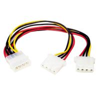 pyo2l StarTech.com 4 Way Male LP4 to 4 Way Female LP4 Wire to Board Cable, 165.1mm