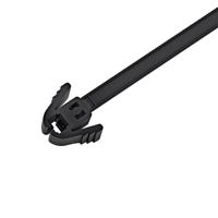 115-40300-rez300-pa66-bk HellermannTyton Cable Tie, Releasable, 305mm x 4.7 mm, Black Polyamide 6.6 (PA66), Pk-100
