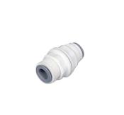 6316-06-00wp2 Legris LF6300 LIQUIfit Series Bulkhead Tube-to-Tube Adaptor, Push In 6 mm to Push In 6 mm, Tube-to-Tube Connection Style