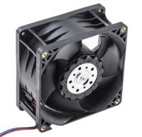 8214jn-rs0 ebm-papst 8200 J Series Axial Fan, 24 V dc, DC Operation, 132m³/h, 11W, 80 x 80 x 38mm