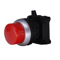 188-1129 RS PRO Red Spring Return Push Button Head, 22mm Cutout, IP65