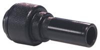pm060804e John Guest PM Series Reducer Nipple, Push In 8 mm to Push In 4 mm, Tube-to-Tube Connection Style