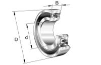 2209-k-2rs-tvh-c3 FAG 2209-K-2RS-TVH-C3 45 mm ID 2 Row Ball Bearing -, 85 mm OD