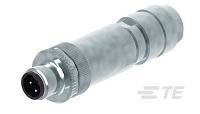 3-2271113-2 TE Connectivity Circular Connector, 4 Contacts, M12 Connector, Male, 3-2271 Series