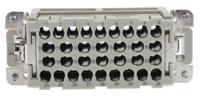 09320323001 HARTING Heavy Duty Power Connector Insert, 16A, Male, Han EE Series, 32 Contacts