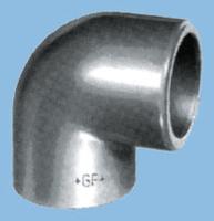 723-100-110 Georg Fischer Plastic Pipe Fitting, 90° Elbow, 50mm