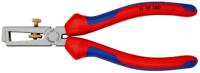 11-12-160 Knipex Wire Stripper, 0.1 mm² Min, 10 mm² Max, 160 mm Overall