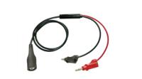 rnd-350-00076 RND Banana Plug, 3A, Black, 1m Lead Length