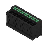 2913760000 Weidmüller OMNIMATE4.0 Series PCB Terminal, 7-Contact, 5mm Pitch, PCB Mount, 1-Row, Snap In Termination