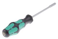 05028220001 Wera Hexagon Nut Driver, 4.5 mm Tip, 125 mm Blade, 223 mm Overall