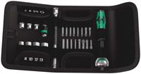 05051045001 Wera 26-Piece Metric 1/4 in Standard Socket/Bit Set with Ratchet, 6 point; Hex Bit; Phillips Bit; Pozidriv Bit; Slotted