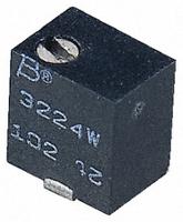 3224w-1-101e 100Ω, SMD Trimmer Potentiometer 0.25W Top Adjust Bourns, 3224